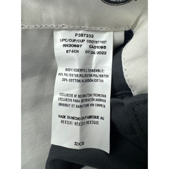 Dickies 874 Original Fit Work Pants Charcoal Gray Mens 32x30 Wrinkle Resistant - Picture 5 of 16